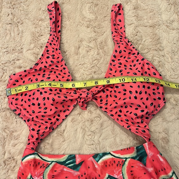 One-piece swimsuit with watermelon print size M • SHEIN - Picture 4 of 9